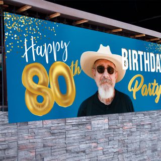 Celebrate milestones with vibrant birthday banners from Tralee Printing Works, your printing partner.