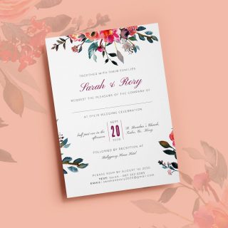 Melody Wedding Invitations.