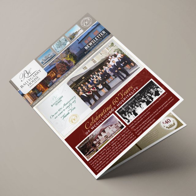 Get bespoke newsletters from Tralee Printing Works, printed with precision.