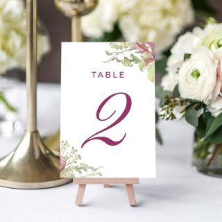 Spring Rise Table Names.